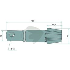 Conical Wheel 10 Gears -57569100