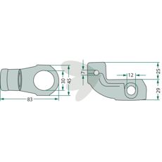 Control Crank - 57700410