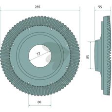 Disc Wheel - 57705500