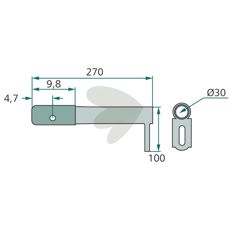 Pin Arm Holder