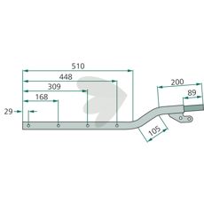 Pin arm - 57720820