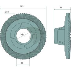 Disc wheel - 57729410