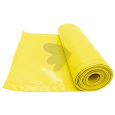 Protective tarpaulin yellow