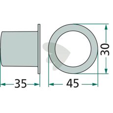Nylon bushing old version