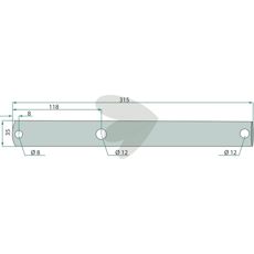 Spindle axle - 58564300