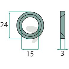 Spacer ring - 624121