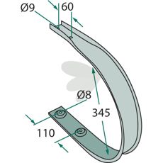 Pick-up strap - 87005743