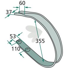 Scraper right - 938164.0