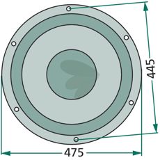 Support plate - ET-51