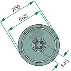 Support plate - EU-3K0
