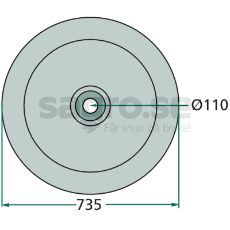 Slide plate - GT-062K0