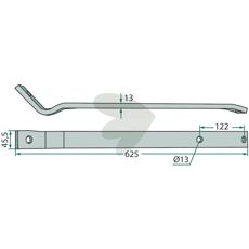 Rotor arm - VGGZ276