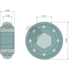 Bearing - JD9420