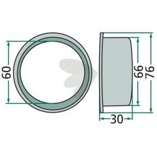 Collar Bushing MT-144, VGMT-144