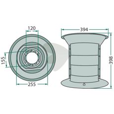 Blade drum