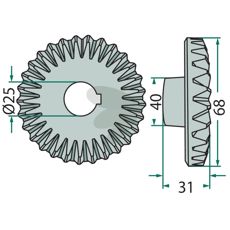 Gearwheel -Z1016770