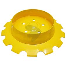 Disk for tramline marker