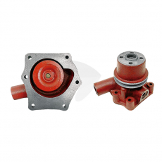 Water pump with pulley and seal