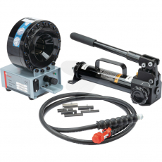 Hose Crimper with External Hand Pump