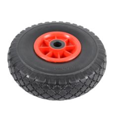 Puncture-proof wheel for sack trolley