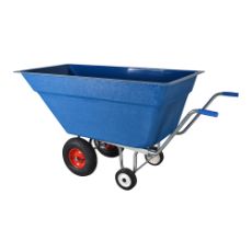 Straw cart 255L with double mounting