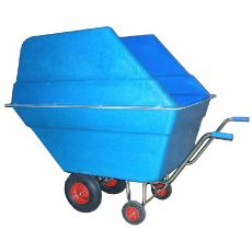 Straw cart Fritz 510L with double mounting
