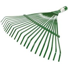 Leaf Rake 21-Flat Tine Metal