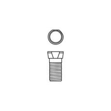 Plough Bolt M16X50 10.9