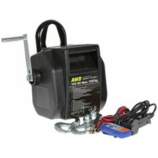 Boat winch with 12V, 350W, capacity 1587KG, including remote control.