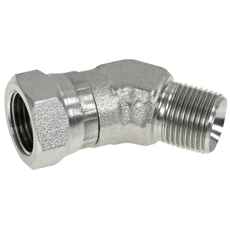 ELBOW COUPLING BSP 3/8 45 Int-Ext
