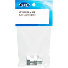 Coupling Joint Bsp 3/8-3/8 Straight Inv-Inv
