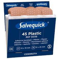 Plastic Plasters 6X45pcs Salvequick