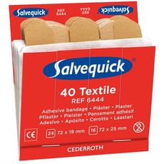 Fabric Plasters 6X40pcs Salvequick