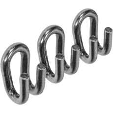 Coupling hook 8mm For Side chains 3 Pcs