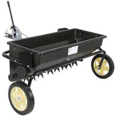 ATV Centrifugal spreader/lawn aerator 45 kg
