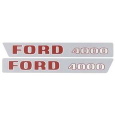 Decal set Ford 4000 -68 Asti