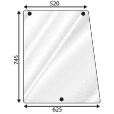 Side window Ford 10/85 Newer Mk2 Mk3