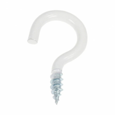 Ceiling Hook 30mm White 100pcs