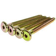 Hex Screw M6X60 Brass 4Pcs 310