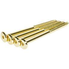 Hex Screw M6X90 Brass 4Pcs 310