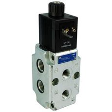 Selector valve 6/2, 3/8" 12V