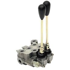 Hydraulic valve 3/8" - max. 35 l/min 2 sections