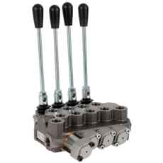 Hydraulic valve 3/8" - max. 35 l/min Type 4 sections