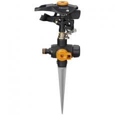 IMPULSE SPRINKLER WITH GROUND SPIKE ON/OFF