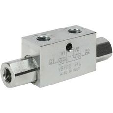 Double Lock Valve 1/4" - max. 20 l/min 40X113mm