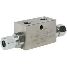 Double Lock Valve 1/4" - max. 20 l/min 40X125mm