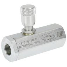 Throttle Check Valve 3/8" - Compensated