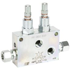 Dubbel Pressure relief valve 3/8