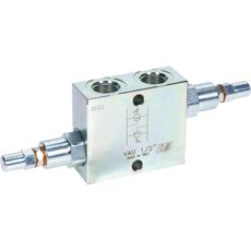 Dubbel overpressure valve 1/2