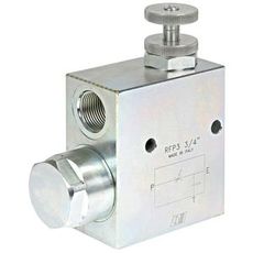 Flow control valve 3/4" - 120 l/min